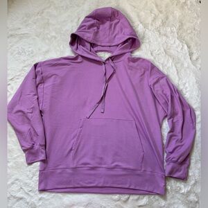 NWOT ALO Magenta Open Back Hoodie